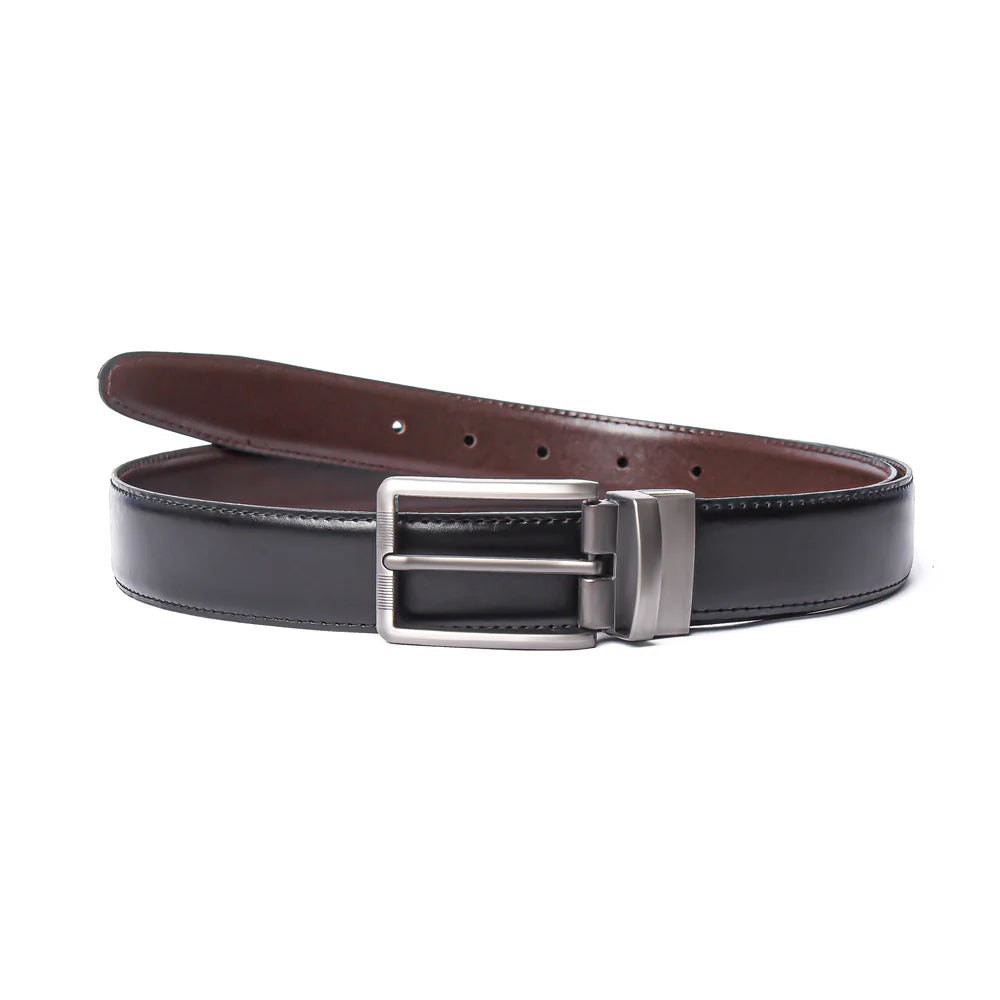 2-in-1 (Duel Side) Pure Leather Belt